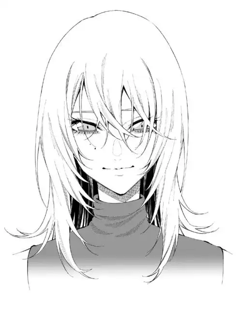 板绘少女线稿素材