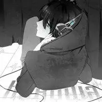 二次元邪魅耳机男头像_微信头像图片大全