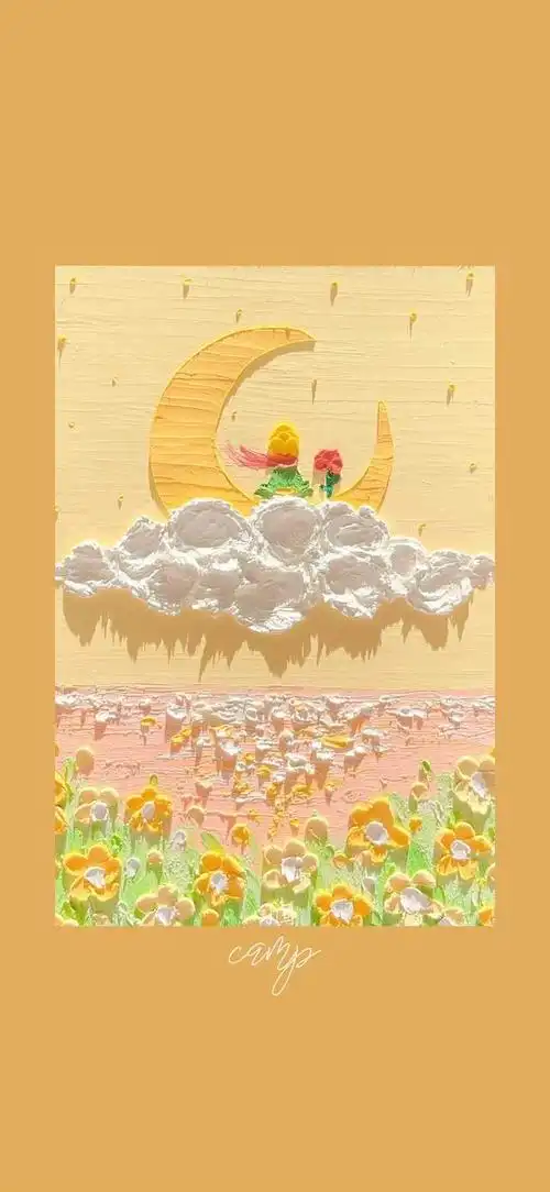 绝美3d立体感油画壁纸像夏天的冰淇淋