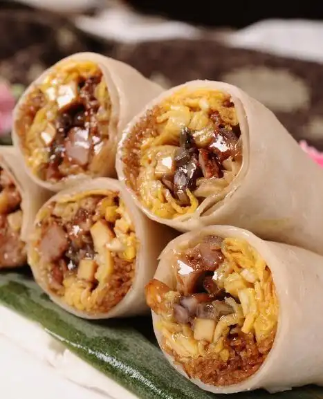 台州特色小吃之一食饼筒