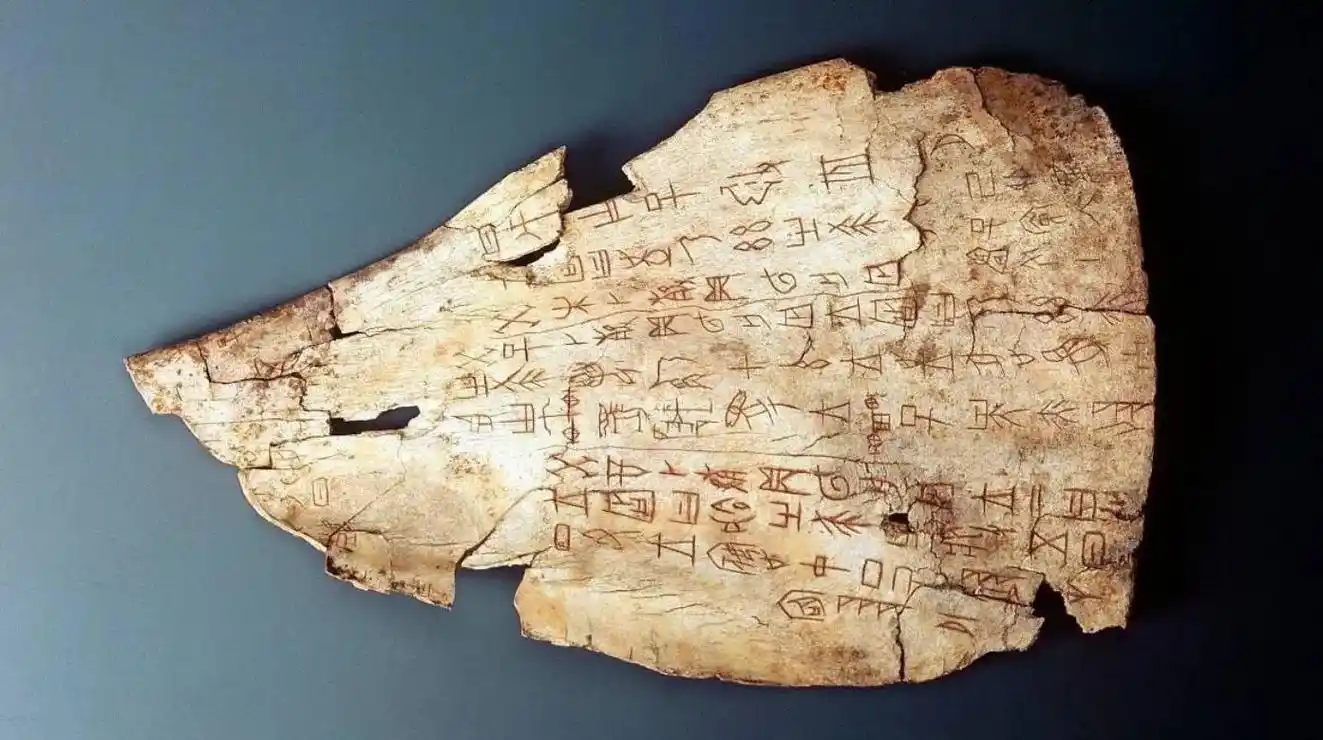 实践美术史原始艺术之甲骨文