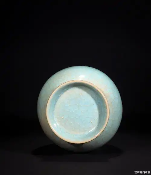 清雍正仿宋汝窑汝瓷器皿老瓷器