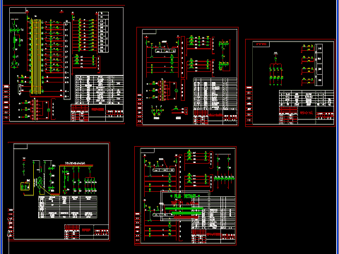 低压配电柜电气原理图_接线图分享