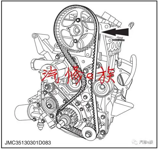 江铃驭胜4g63t汽油发动机正时校对标准教程