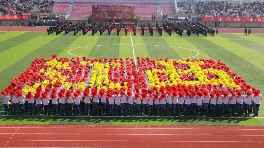 创意无限激情无限江西科技学院2021年运动会开幕式圆满成功