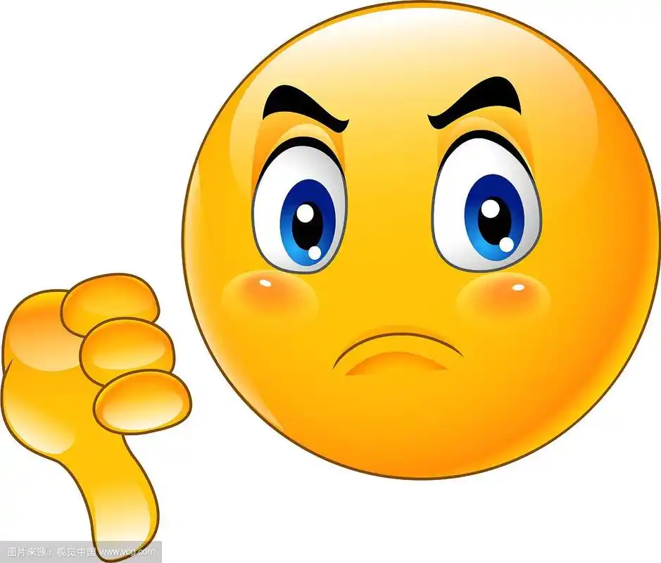 卡通不喜欢表情符号