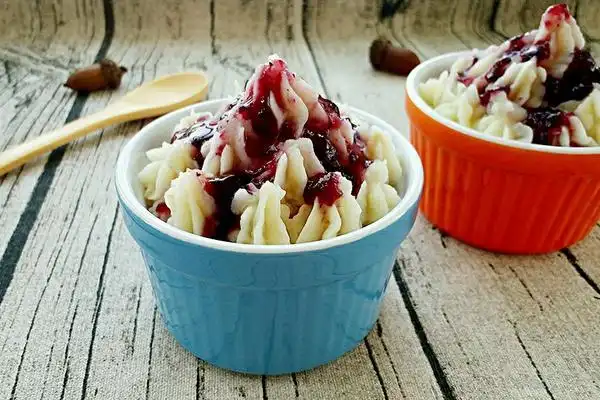 蓝莓土豆泥的精选做法