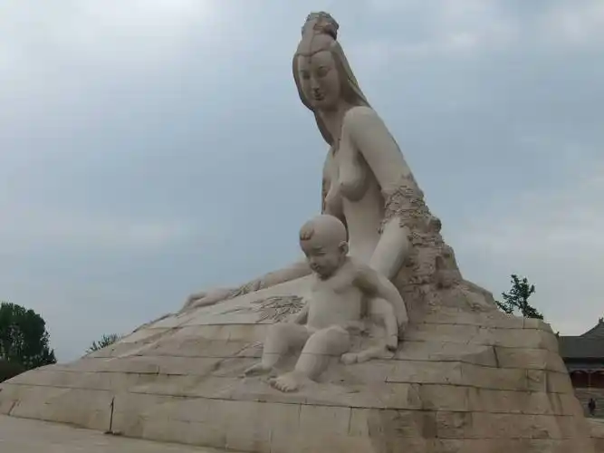 行走长江黄河(五十四)陕西东大门潼关_女娲_三省_造人