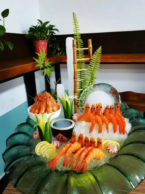 中餐摆盘菜品醉虾