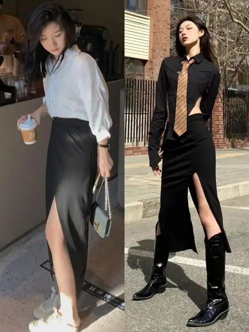 一步裙怎么搭配衣服好看,一步裙搭配什么上衣比较好看(学会这5招搭配
