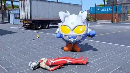 《奥特曼动画片》蛋仔找真正的赛罗奥特曼