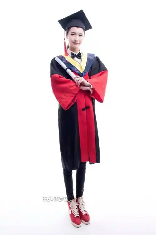 学士服硕士服毕业服本科学位服工科博士服文科医科毕业照服装大学生