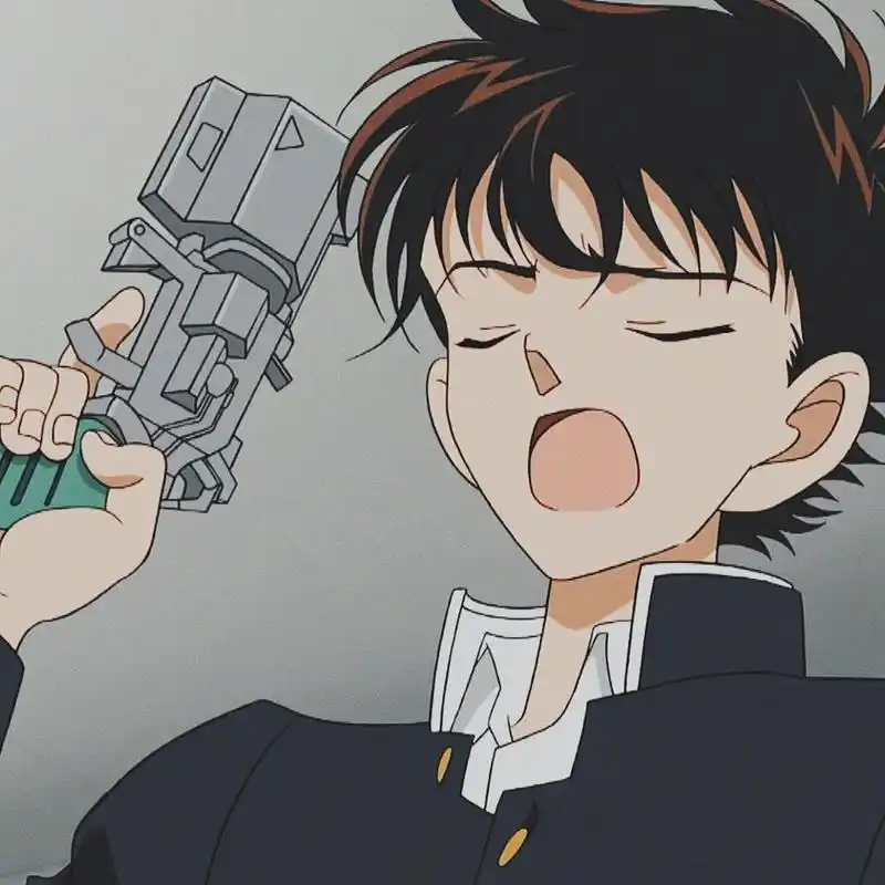 头像 │ 黑羽快斗61怪盗基德 好吧,我现在才开始看怪盗基德快斗很帅