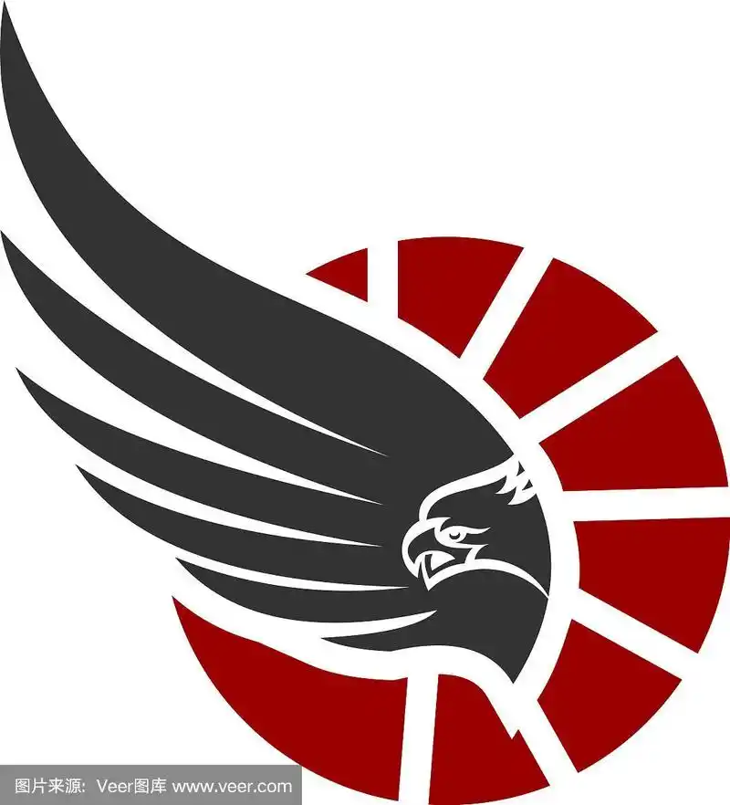鹰标志模板