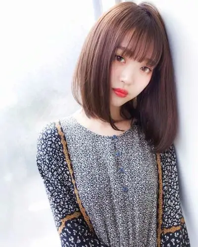 2018日系齐肩短发