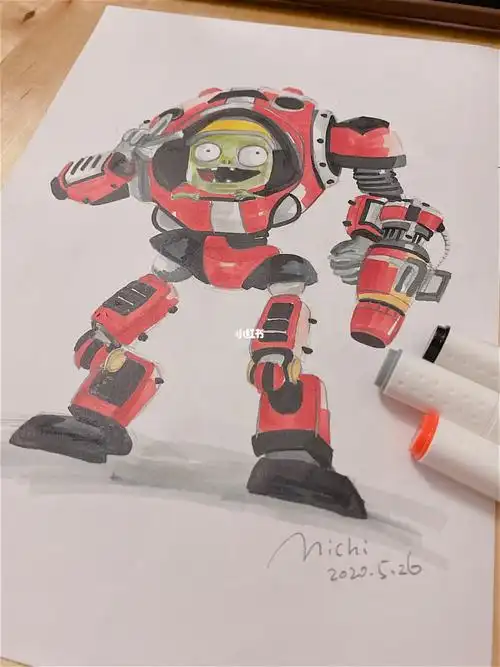 花园战争小鬼僵尸机甲