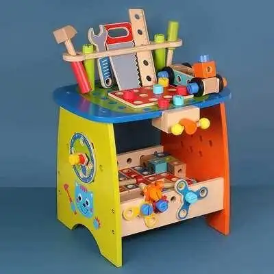 拧螺丝组装拆卸修理工具箱4岁6儿童玩具套装男孩宝宝动手益智拼装