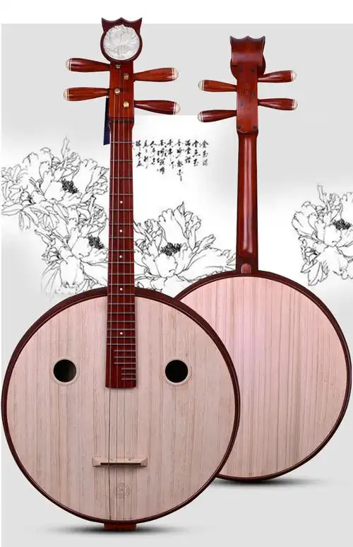 依之木 星海乐器 8522专业花梨木大阮 大阮民族乐器
