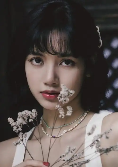 lisa短发造型性感写真图片79