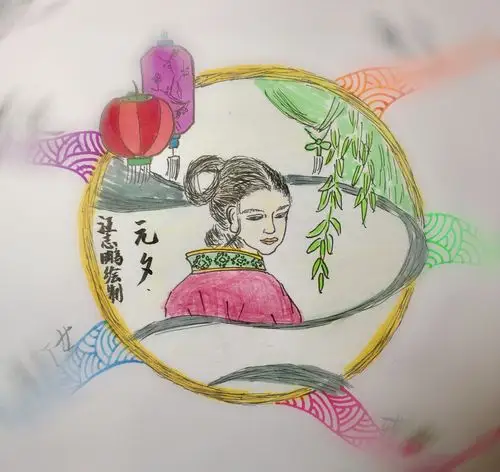 思维导图赏析青玉案元夕