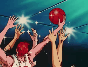 灌篮高手樱木花道最帅气镜头有哪些最后隔扣两人太霸气了