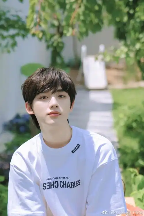 丁程鑫晒花少剧照##花儿与少年