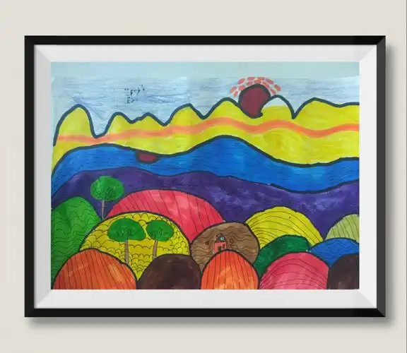 《秋天的田野》