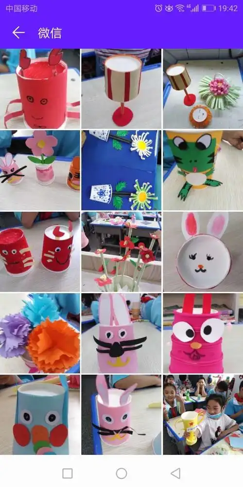 阳光～鲜花～我成长——外国语小学二年级庆六一手工作品展