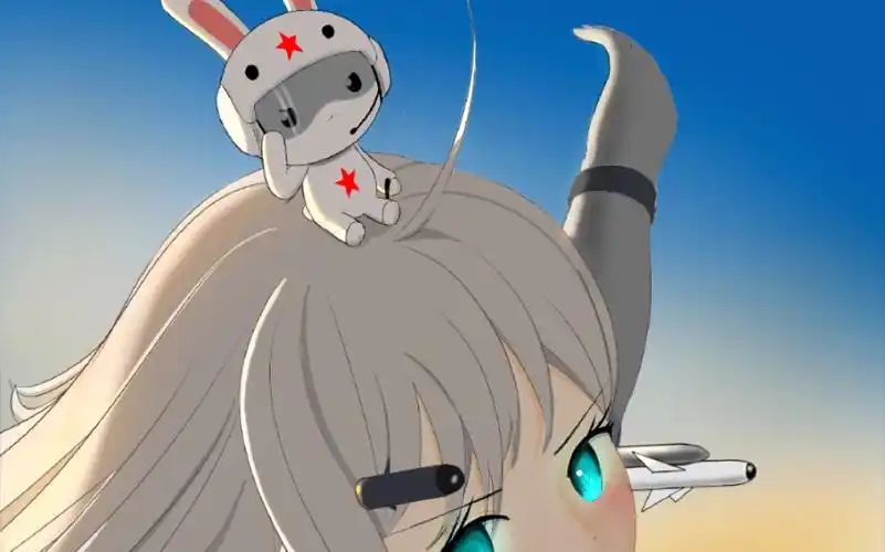 那年那兔那些事儿飞姬空军歼11b侧卫战斗机娘化拟人