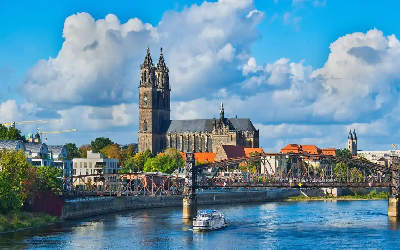 德国马格德堡城市风光图片桌面壁纸