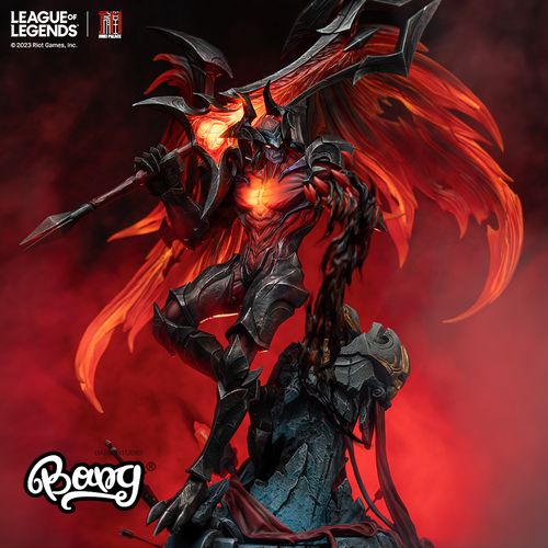 【bang】预售 集美殿堂 正版授权《英雄联盟》暗裔剑魔 限量雕像