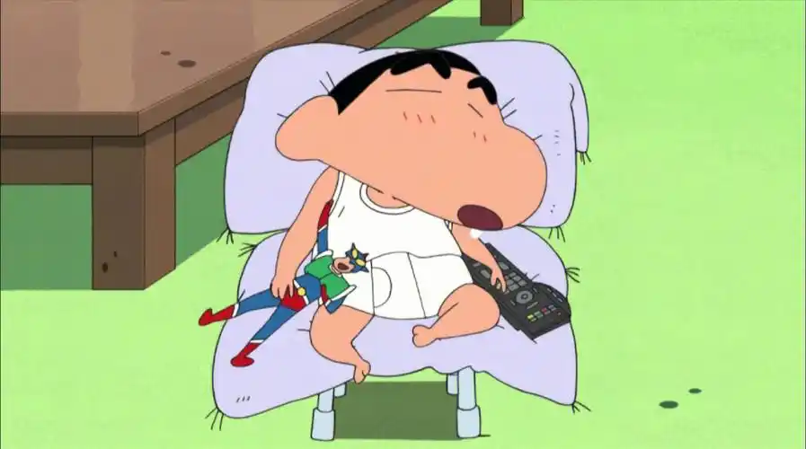 被可爱到了#蜡笔小新