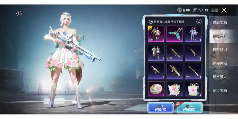 头,包,伞,挂饰啥的都抽齐了才出一套衣服～#和平精英皮肤  #和平精英