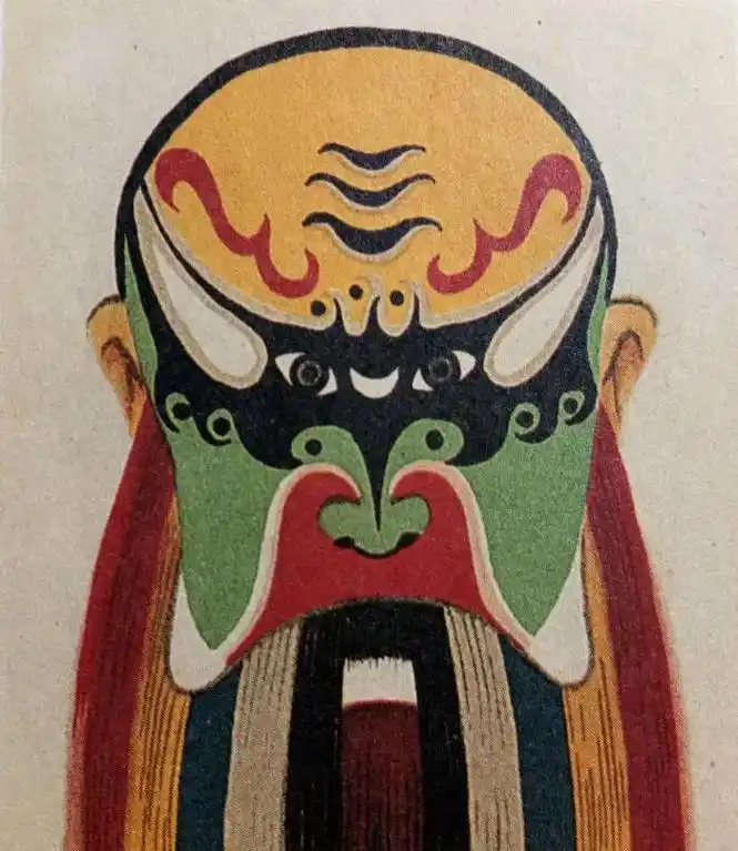 粤剧脸谱赏析_好好看 - 抖音