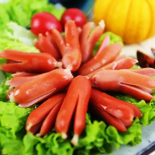 天津国顺竹节香肠热狗火腿肠风味烤肠手抓饼肠即香肠