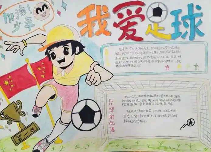 足球知识小报手抄报(精选8张)