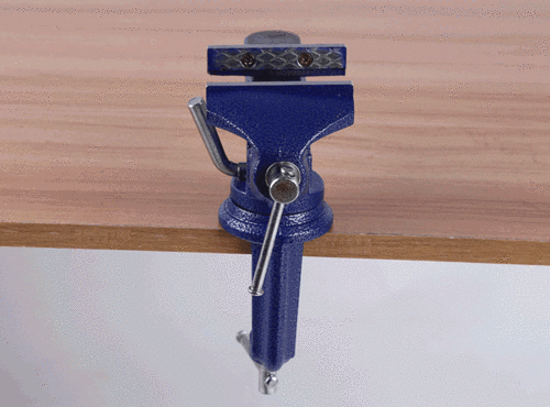 厂家供应鲁威五金多规格桌虎钳重型家用小型桌虎钳机床台钳