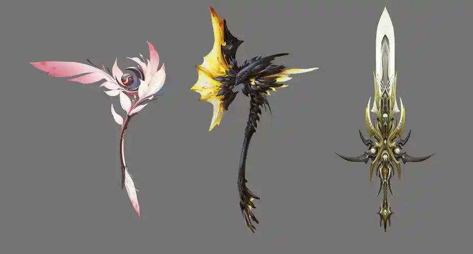 武器|插画|概念设定|沐沐鱼md - 原创作品 - 站酷 (zcool)