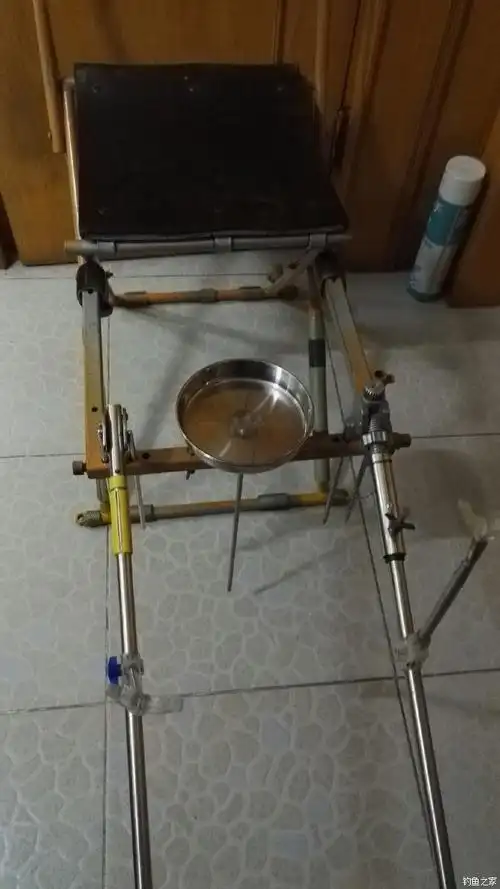 自制钓椅加装