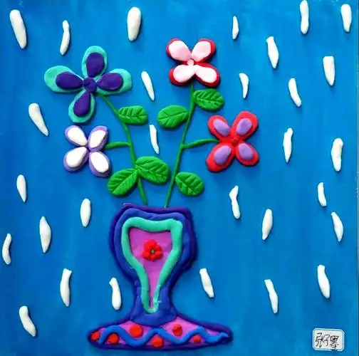 濮阳市风车美术创意班0623超轻粘土作品