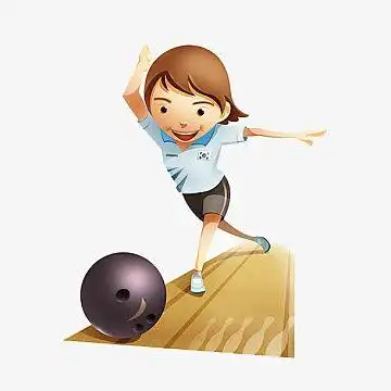 打保龄球的女人png卡通保龄球png红色矢量卡通保龄球logopng黑色运动