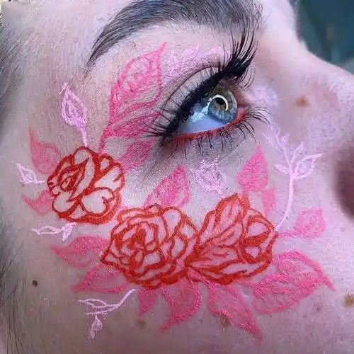 收藏|一组彩绘眼妆