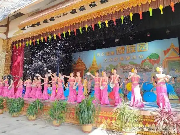 美丽的西双版纳避寒的圣地充满东南亚异域风情