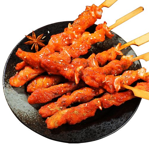 井掌柜骨肉相连鸡肉串鸡软骨串鸡脆骨串20根奥尔良调味腌制鸡肉串烧烤