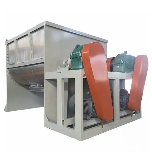 石墨卧式双螺带混合机 腻子粉卧式双螺带混合机支持定制 科信达