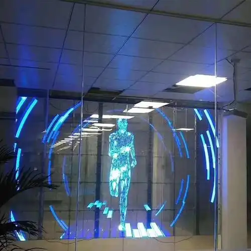 室内户外展厅透明屏显示屏led玻璃电子屏广告屏冰屏舞台高亮全彩