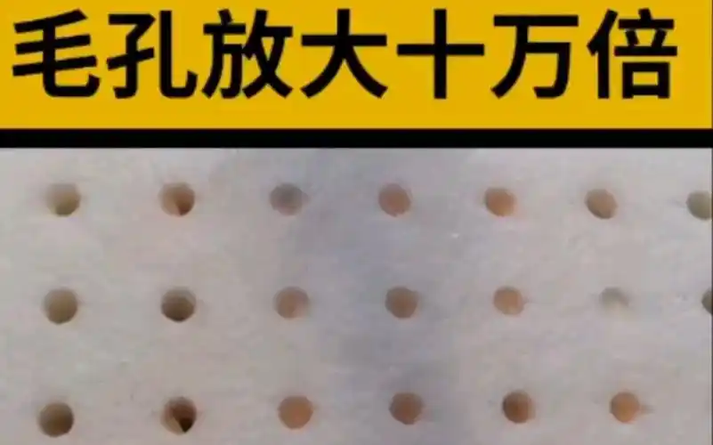 毛孔放大十万倍