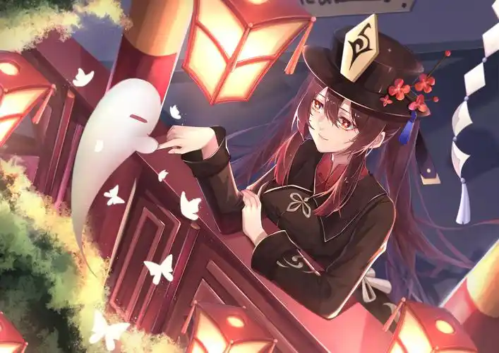 胡桃原神图片壁纸高清