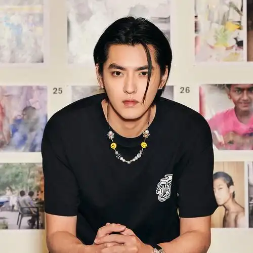 蝴蝶珍珠陶瓷笑脸evae项链