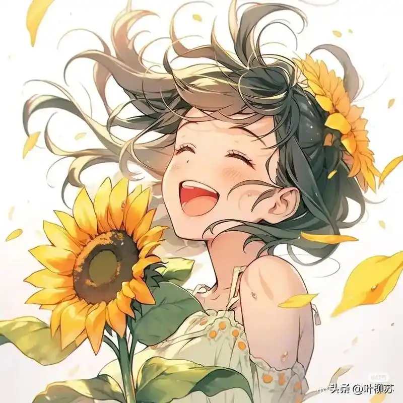 向日葵的微笑#向日葵女孩 #赏花94听音乐90 #我又来送图 - 抖音